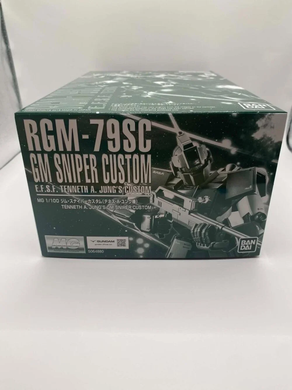 Premium Bandai Gundam MG 1/100 Tenneth A Jung's GM Sniper Custom